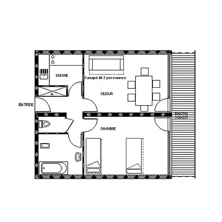 Vanoise - Lumineux - Centre Station - Balcon Mae-2214 Apartment Saint-Martin-de-Belleville